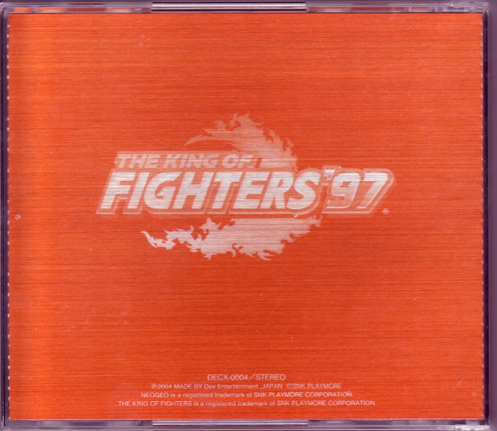 「ザ・キング・オブ・ファイターズ」ネオジオ's サウンドトラック～10thアニ… THE KING OF FIGHTERS NEOGEO's SOUNDTRACK 10th Anniversary